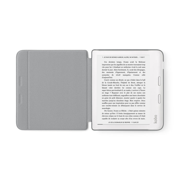 Cover Con Supporto Custodia Con Auto Sveglia Per Kobo Libra Color 7'' 2024 - Cover Protettiva Con Funzione Sleep/Wake Magnetica Cover EReader - Foto 4